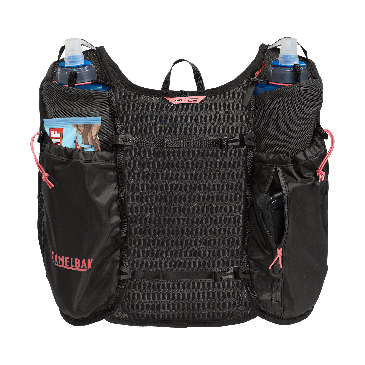 WOMEN'S TRAIL RUN VEST 34OZ, [BLK] OS