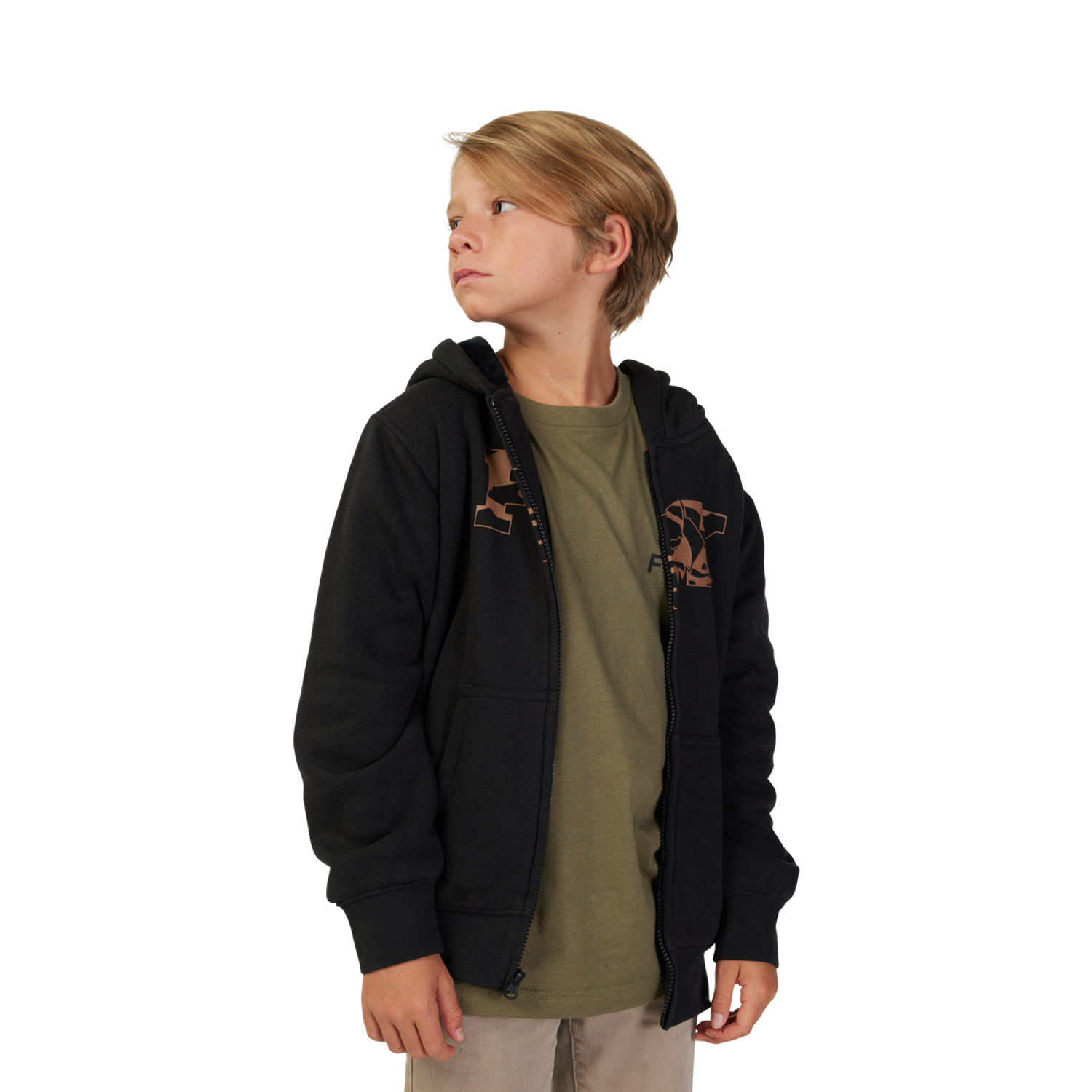 YTH CIENEGA SASQUATCH FLC ZIP [BLK] YM