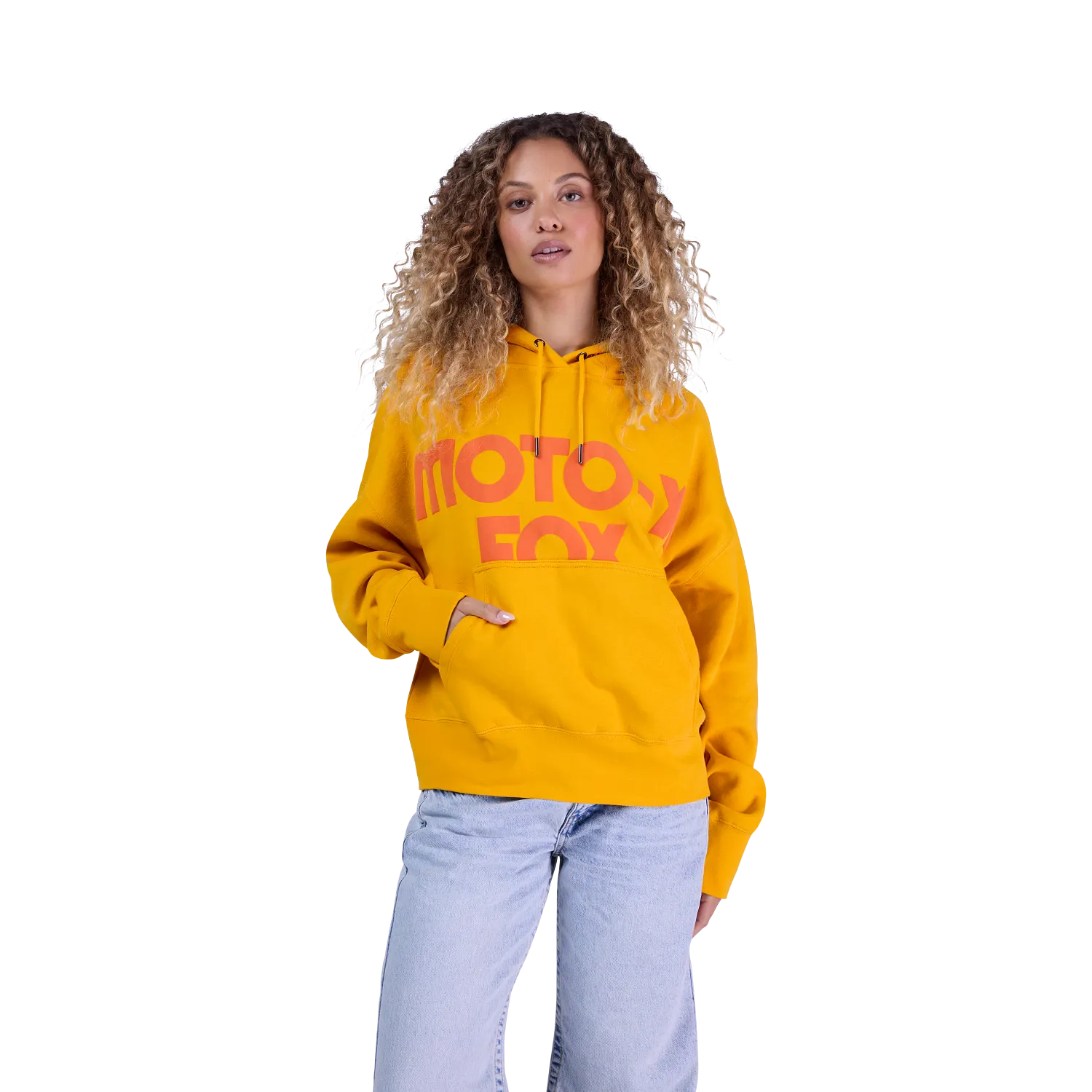Kapuzenpullover Moto-X Oversized - Dame