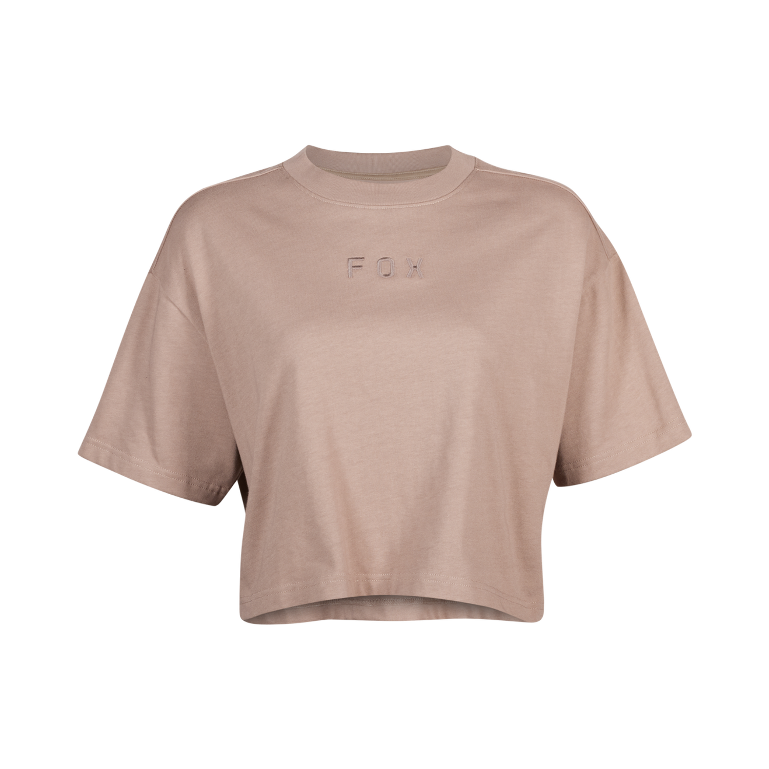 Kurzes Premium-T-Shirt Wordmark Damen