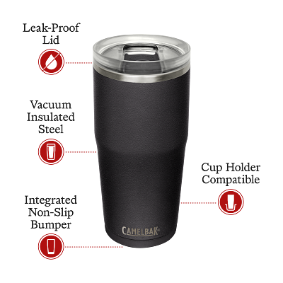 THRIVE TUMBLER, VSS 20 OZ, [BLK] OS
