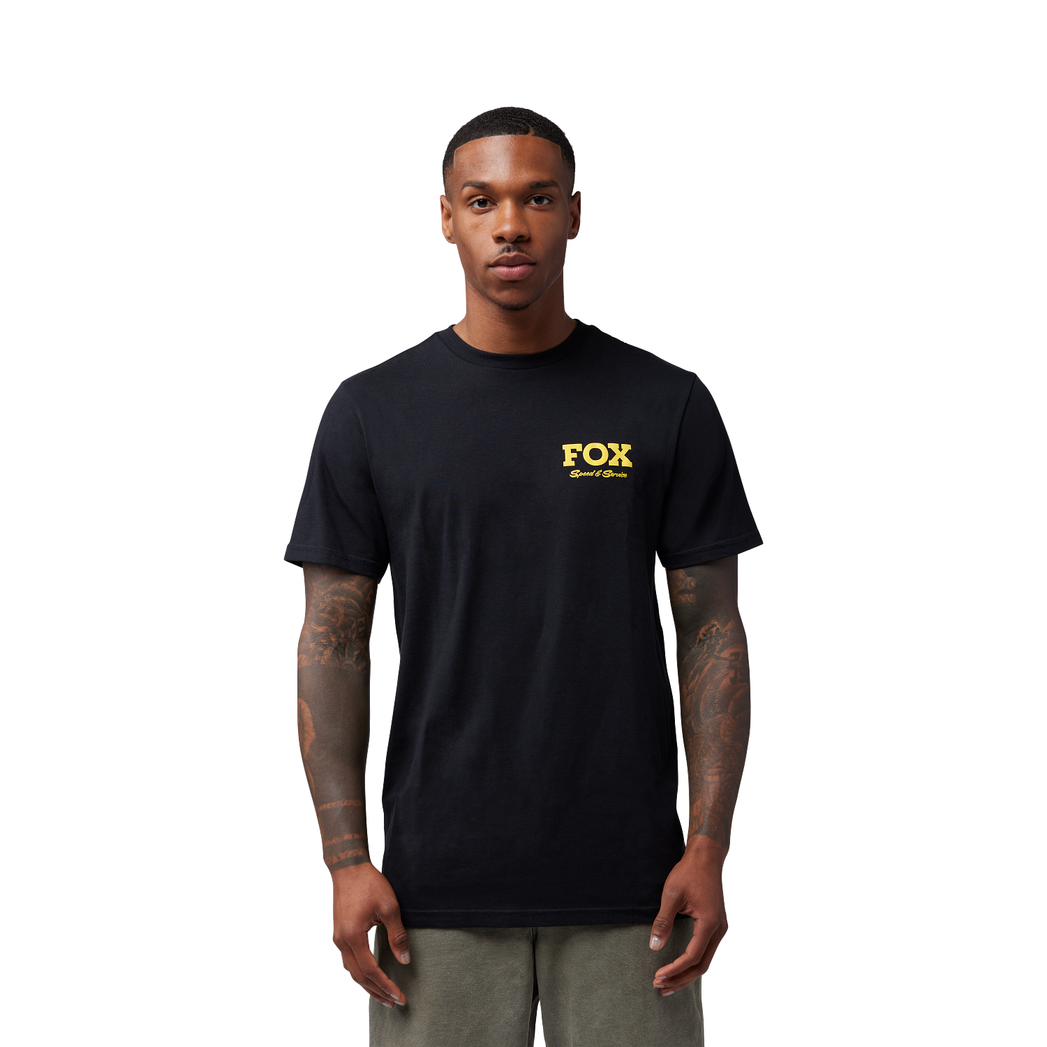 SPEED & SERVICE SS PREM TEE [BLK] S