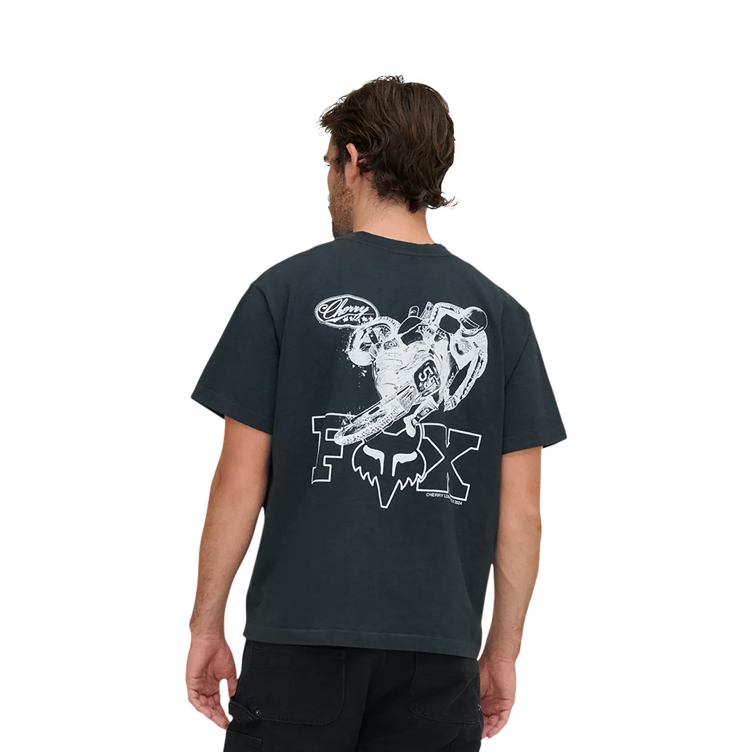FOX X CHERRY CLASSIC POCKET TEE 