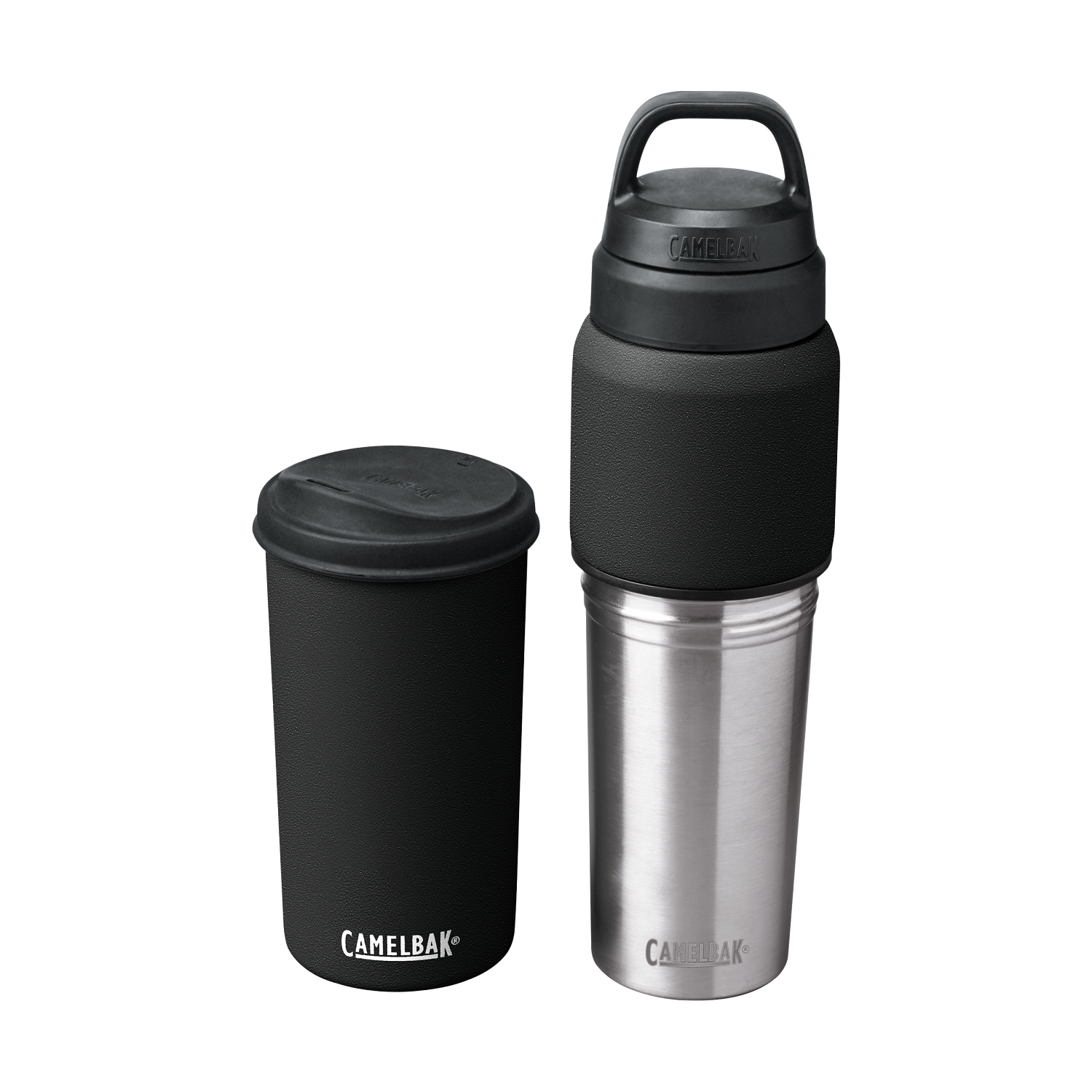 MultiBev 22 oz Bottle / 16 oz Cup, Insulated Stainless Steel