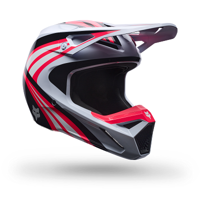 YTH V1 DRAFT HELMET [WHT] YS