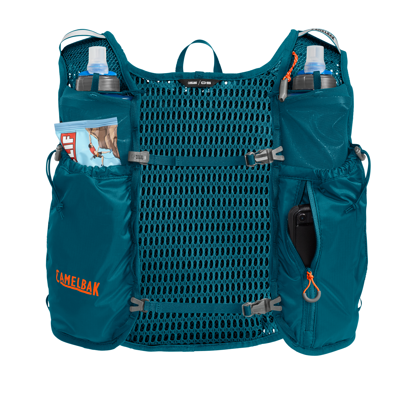 TRAIL RUN VEST 34OZ, [COR TEAL] OS