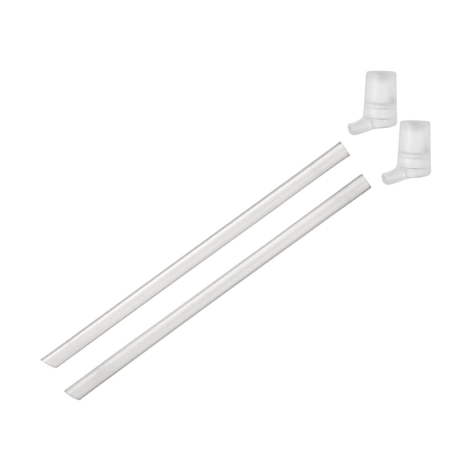 eddy+ Bite Valves and Straws Accessory, Clear