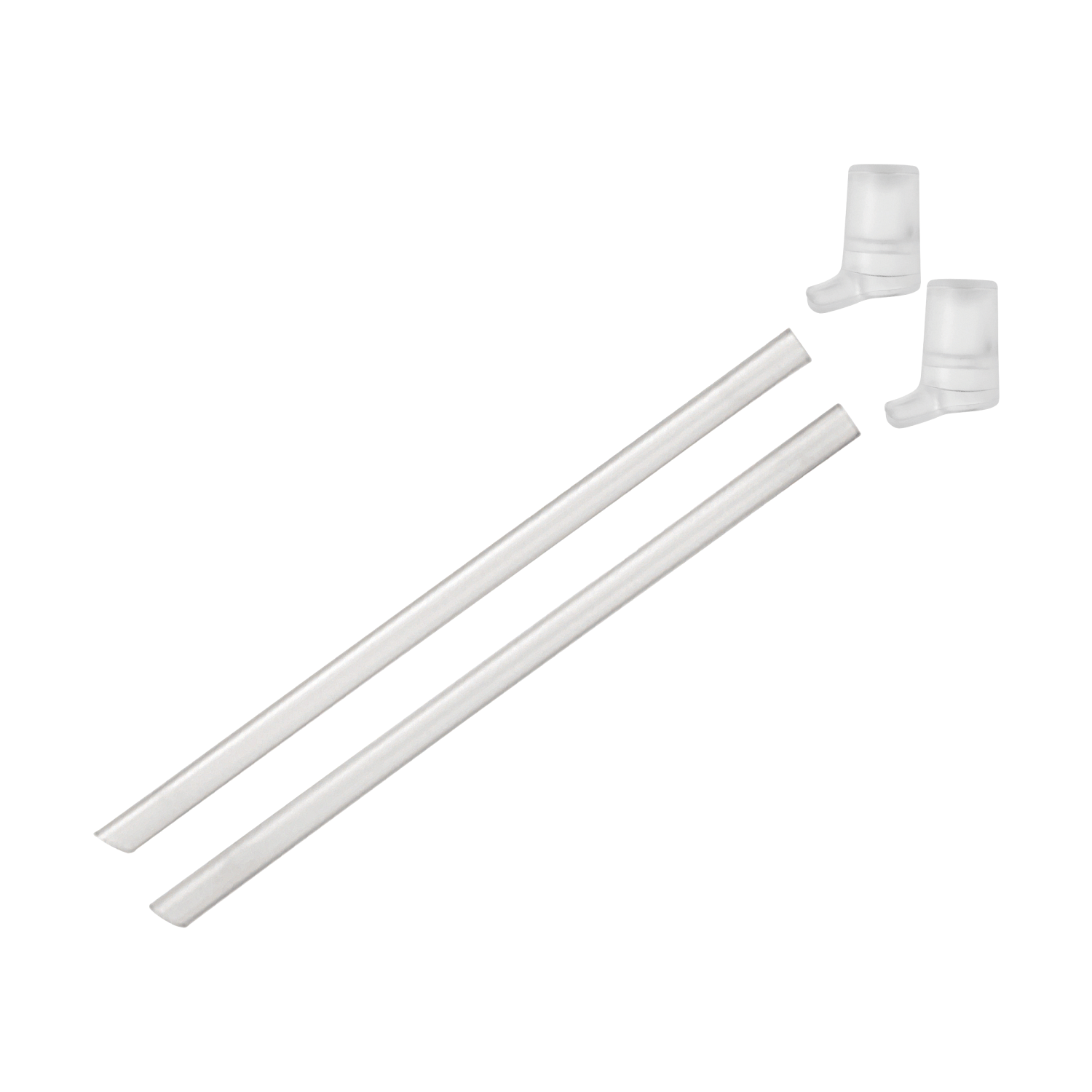 eddy+ Bite Valves and Straws Accessory, Clear