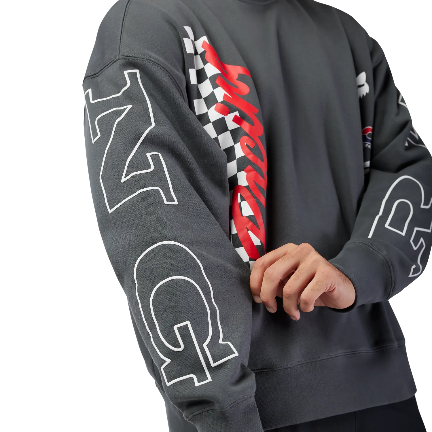 HONDA OVERSIZED FLEECE CREW 