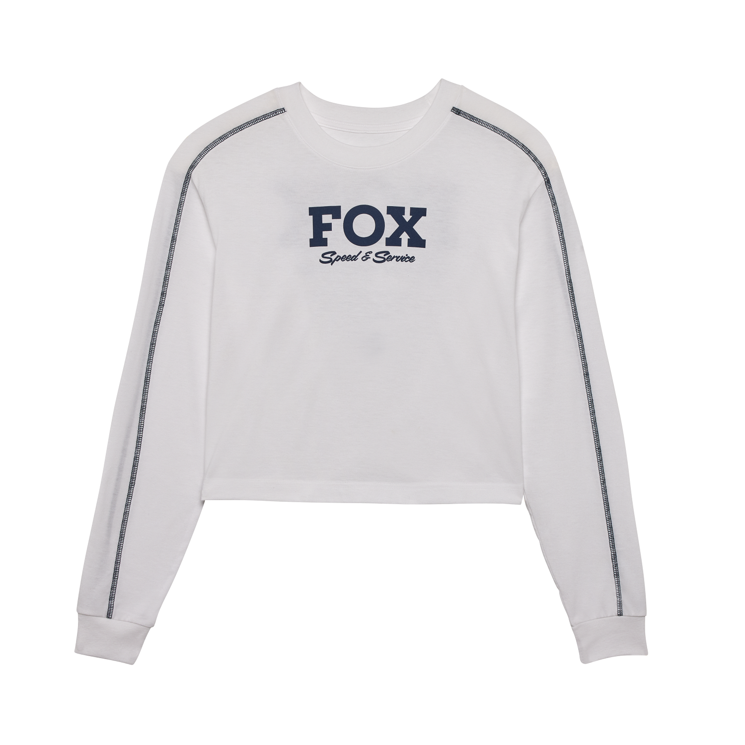 Womens Speed & Service Long Sleeve Crop Tee