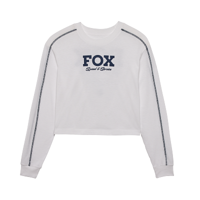 Womens Speed & Service Long Sleeve Crop Tee