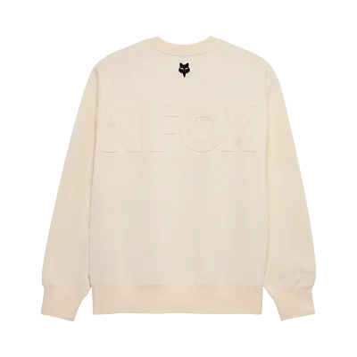 Sudadera oversized con cuello redondo Moto-X