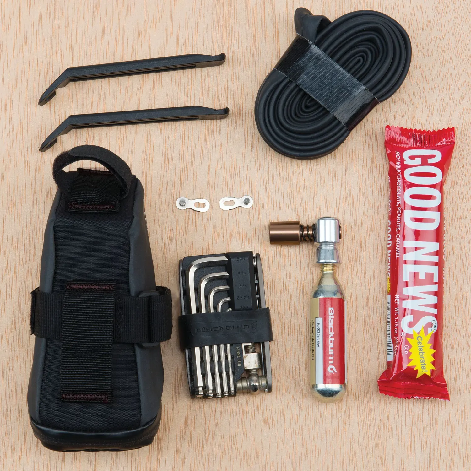 BBN GRID SMALL SEAT BAG BK REFLECTIVE 25