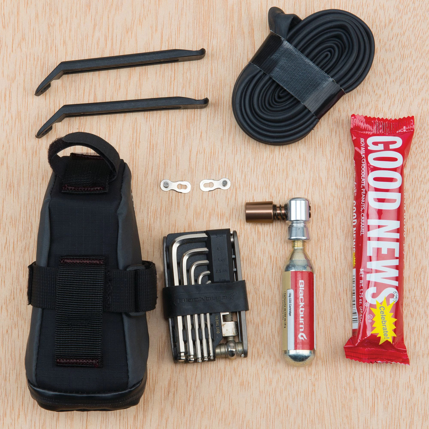 BBN GRID SMALL SEAT BAG BK REFLECTIVE 25