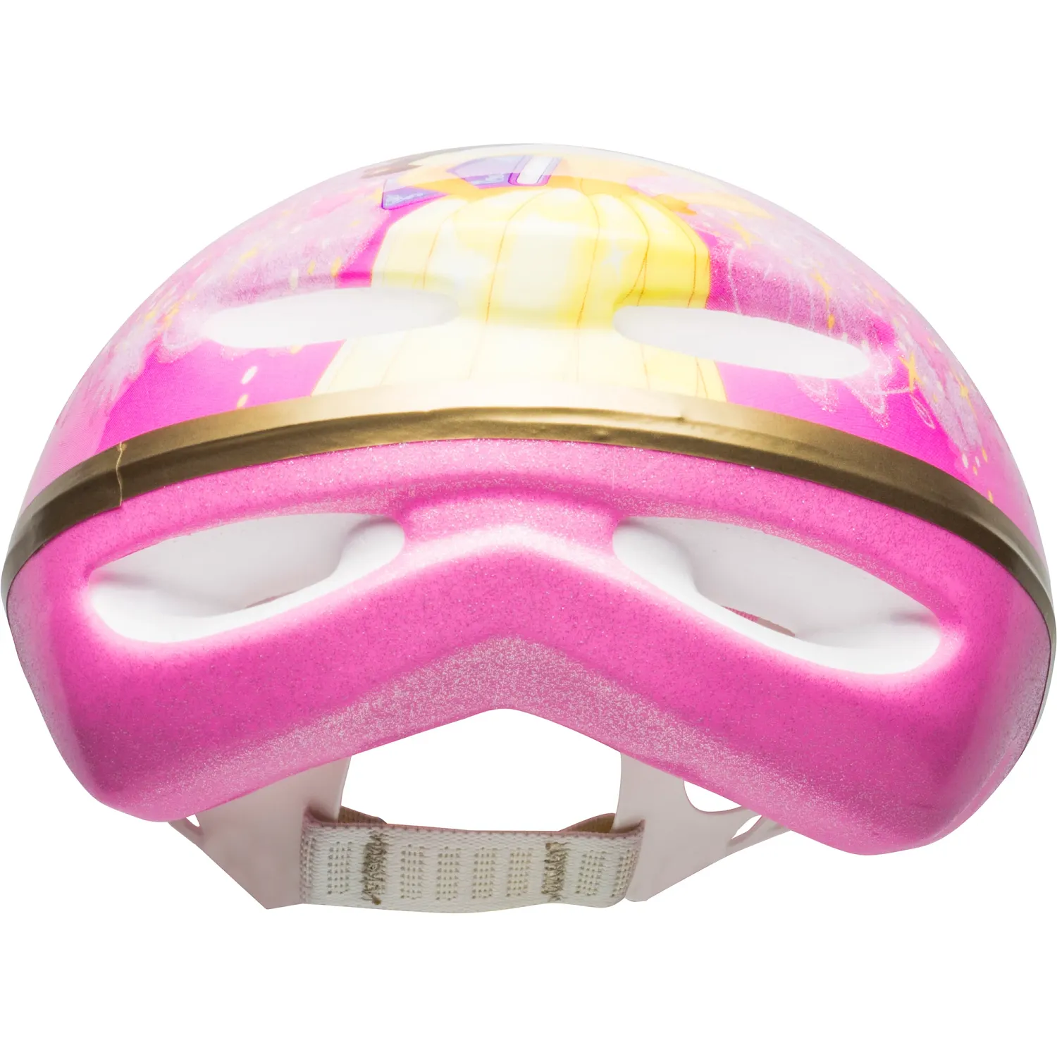 DP 3D GOLD TIARA CHILD BIKE HELMET E/F