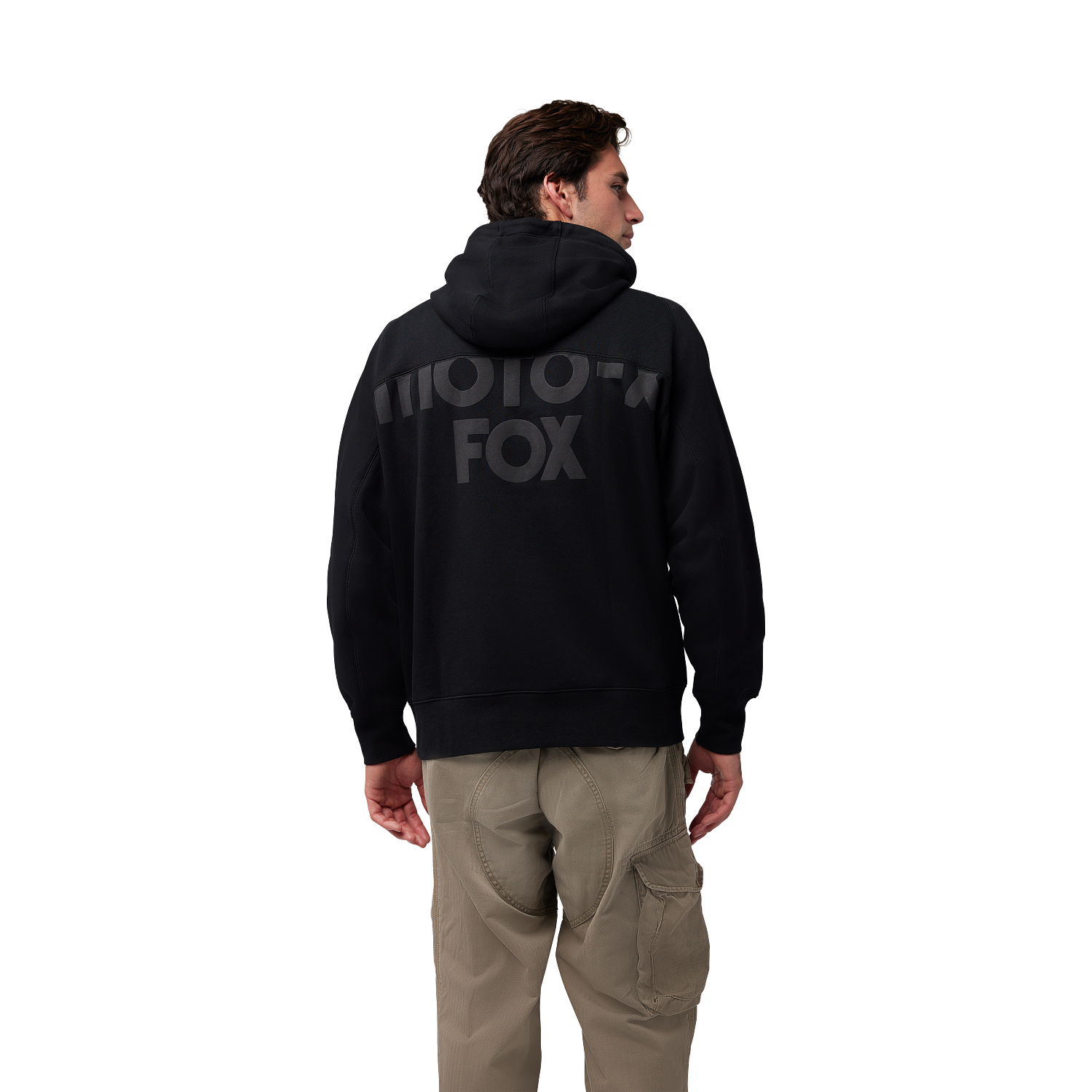Moto-X oversized pullover-h&aelig;ttetr&oslash;je