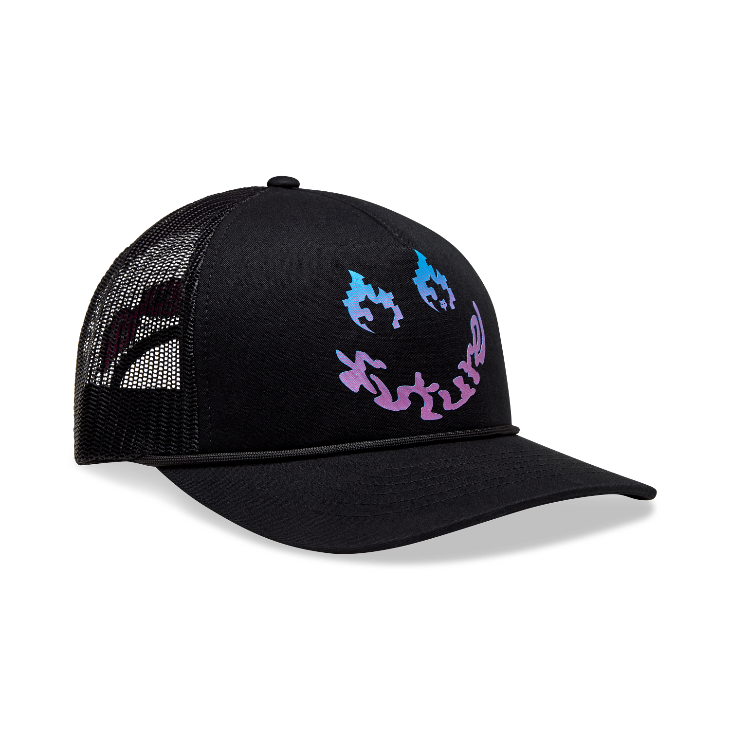 W HELLO FOX TRUCKER HAT [BLK] OS