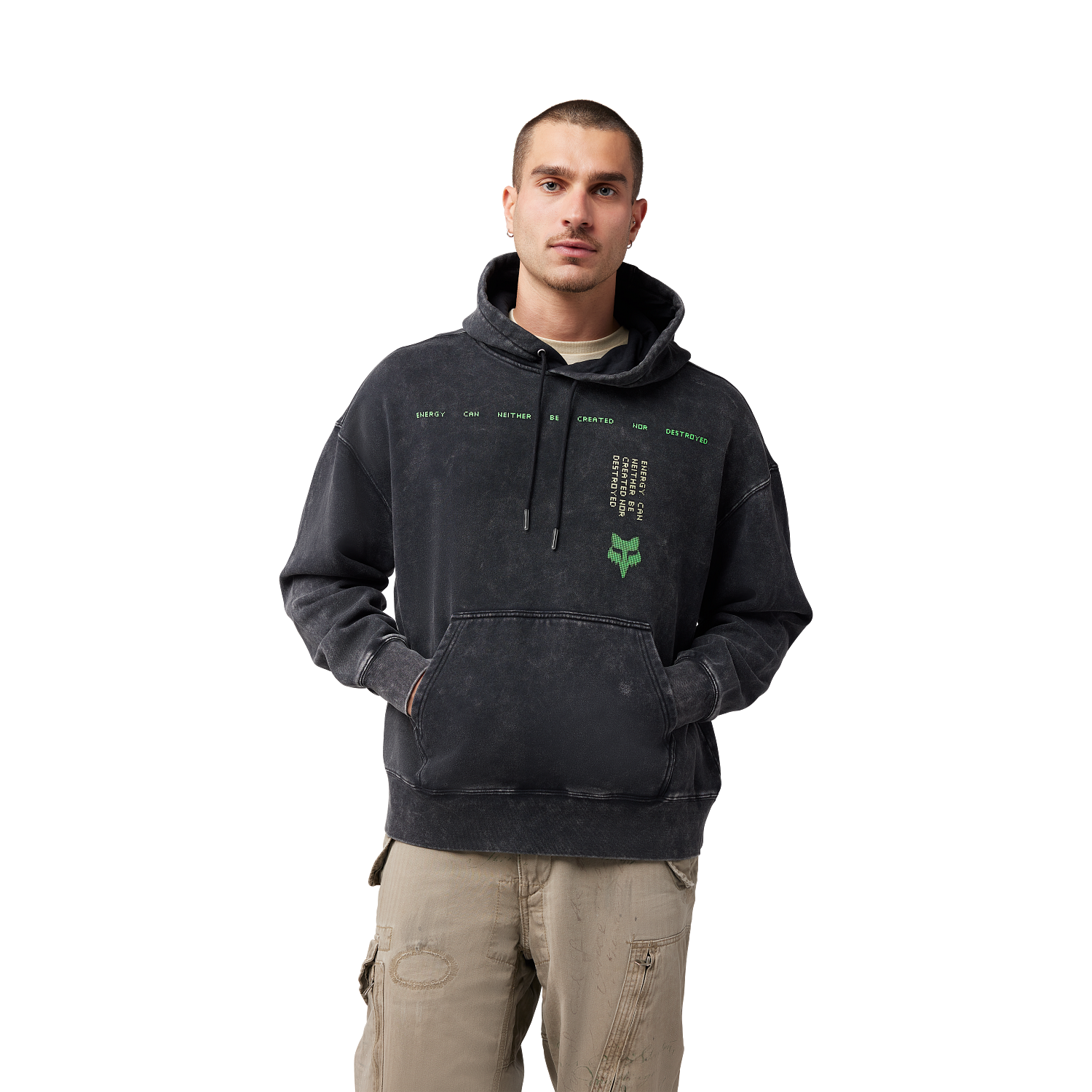 Throttle Oversized Pullover Hoodie
