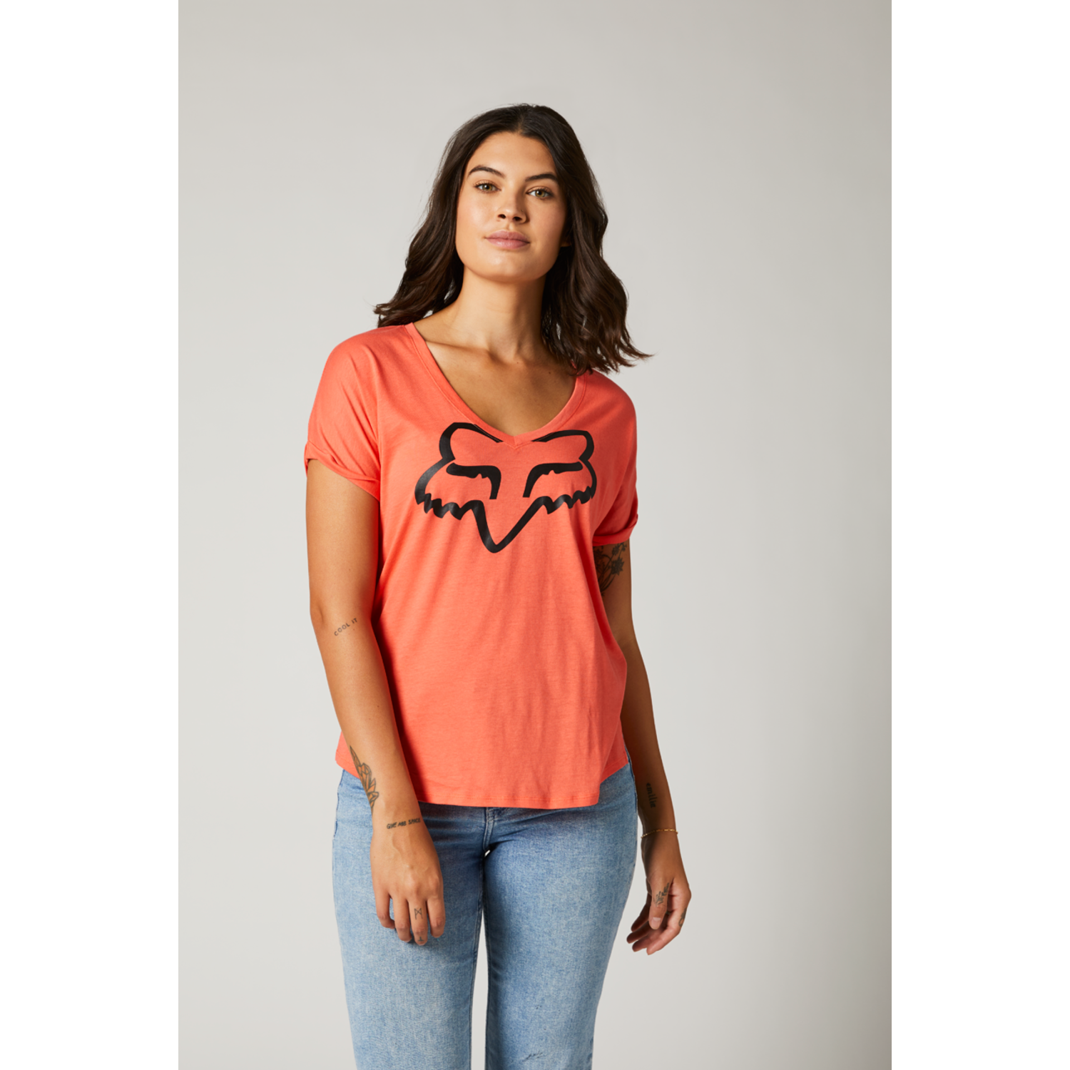 Womens Boundary V-Neck Tee
