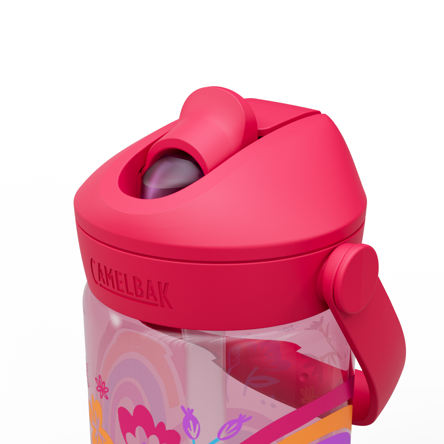 THRIVE FLIP STRAW KIDS 14OZ [RNBW FLRL] OS