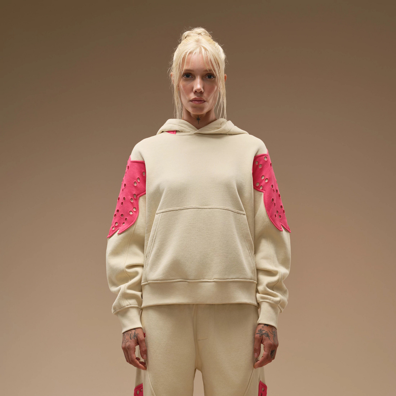 Fox KK Perforated Fleece Hoodie