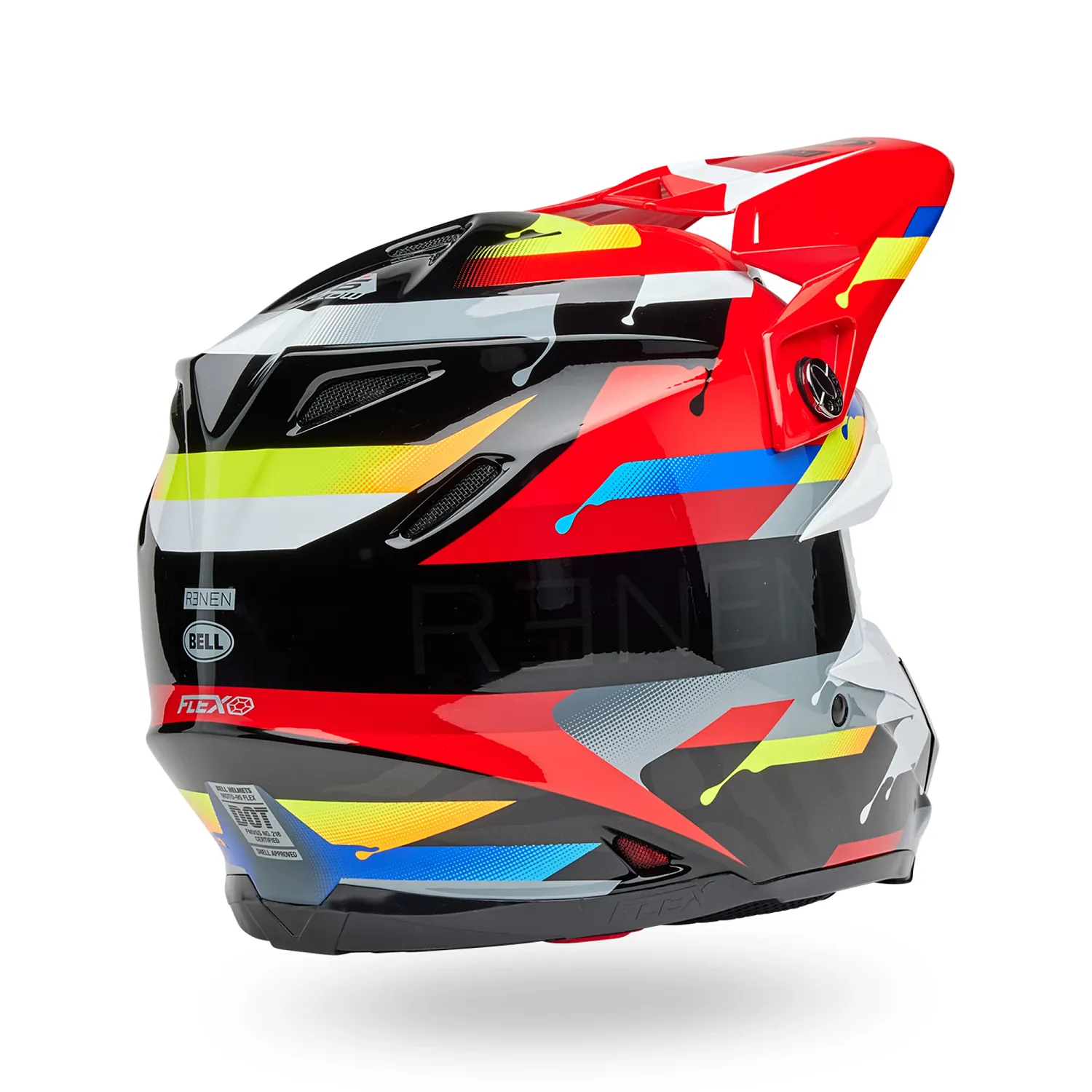 PS MOTO-9S FLEX RENEN NOVA BK/RD S