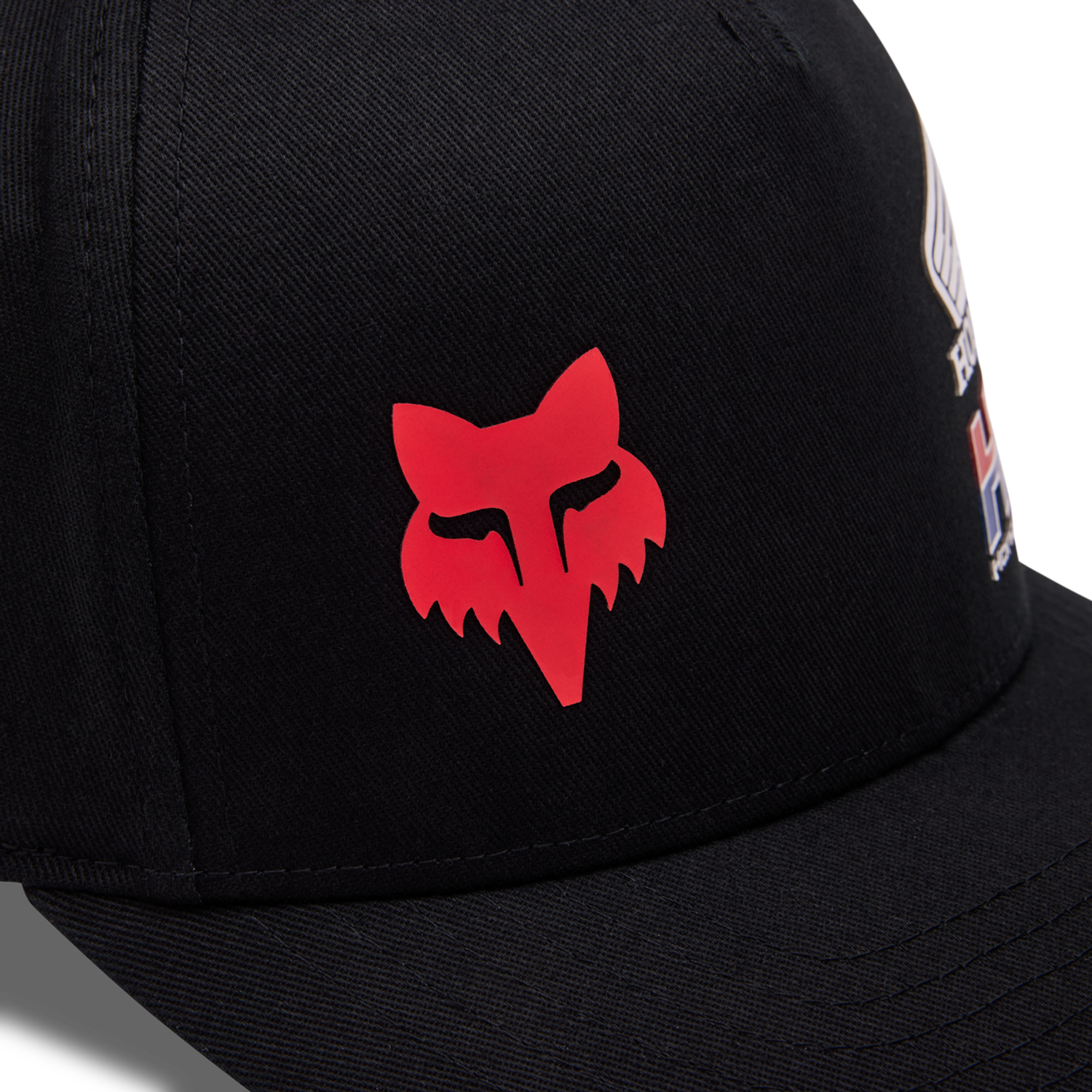 FOX X HONDA FLEXFIT HAT [BLK] S/M