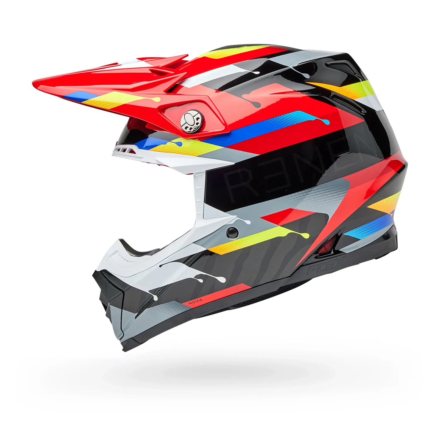 PS MOTO-9S FLEX RENEN NOVA BK/RD S