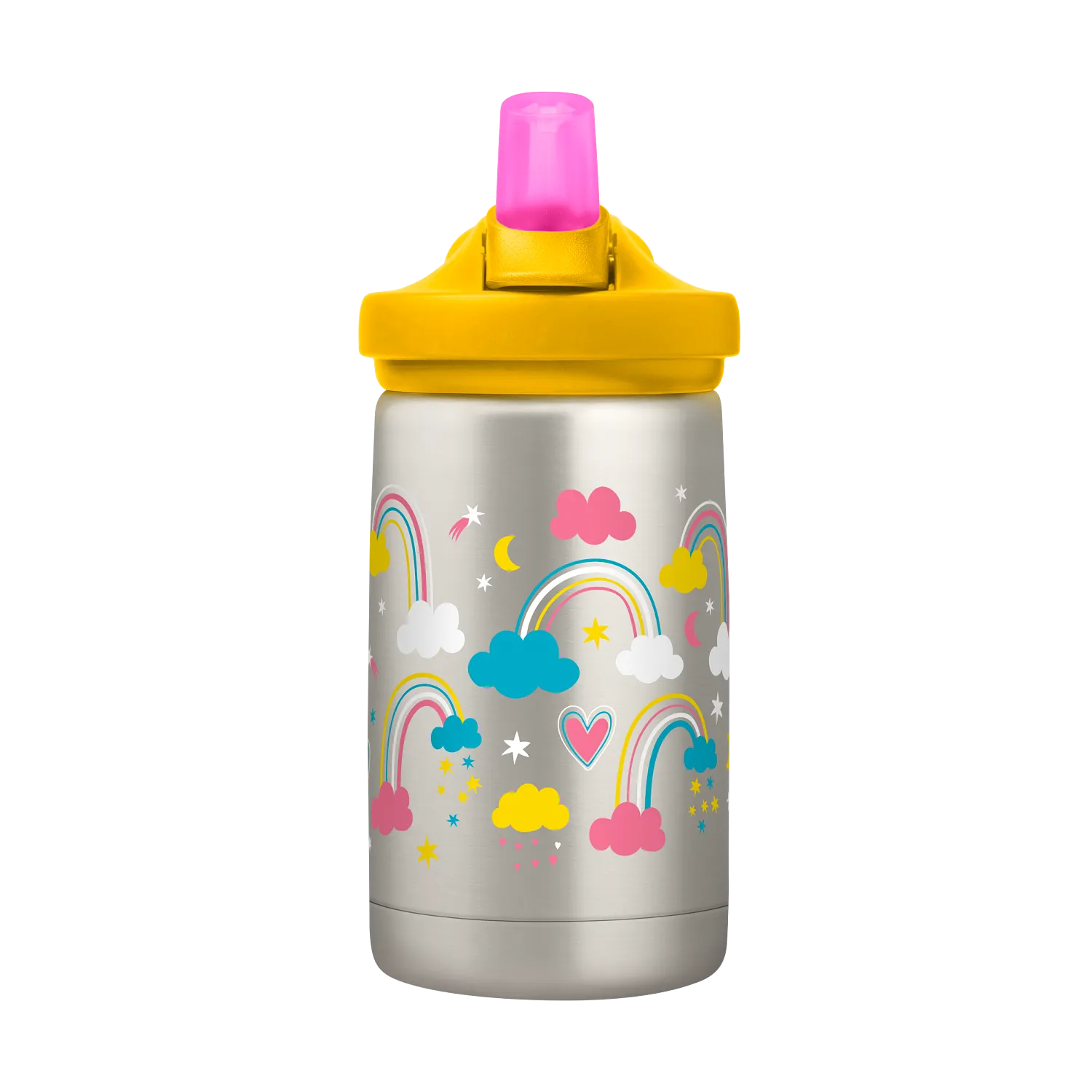 eddy+ Kids SST Vacuum Insulated 12oz, Rainbow Love