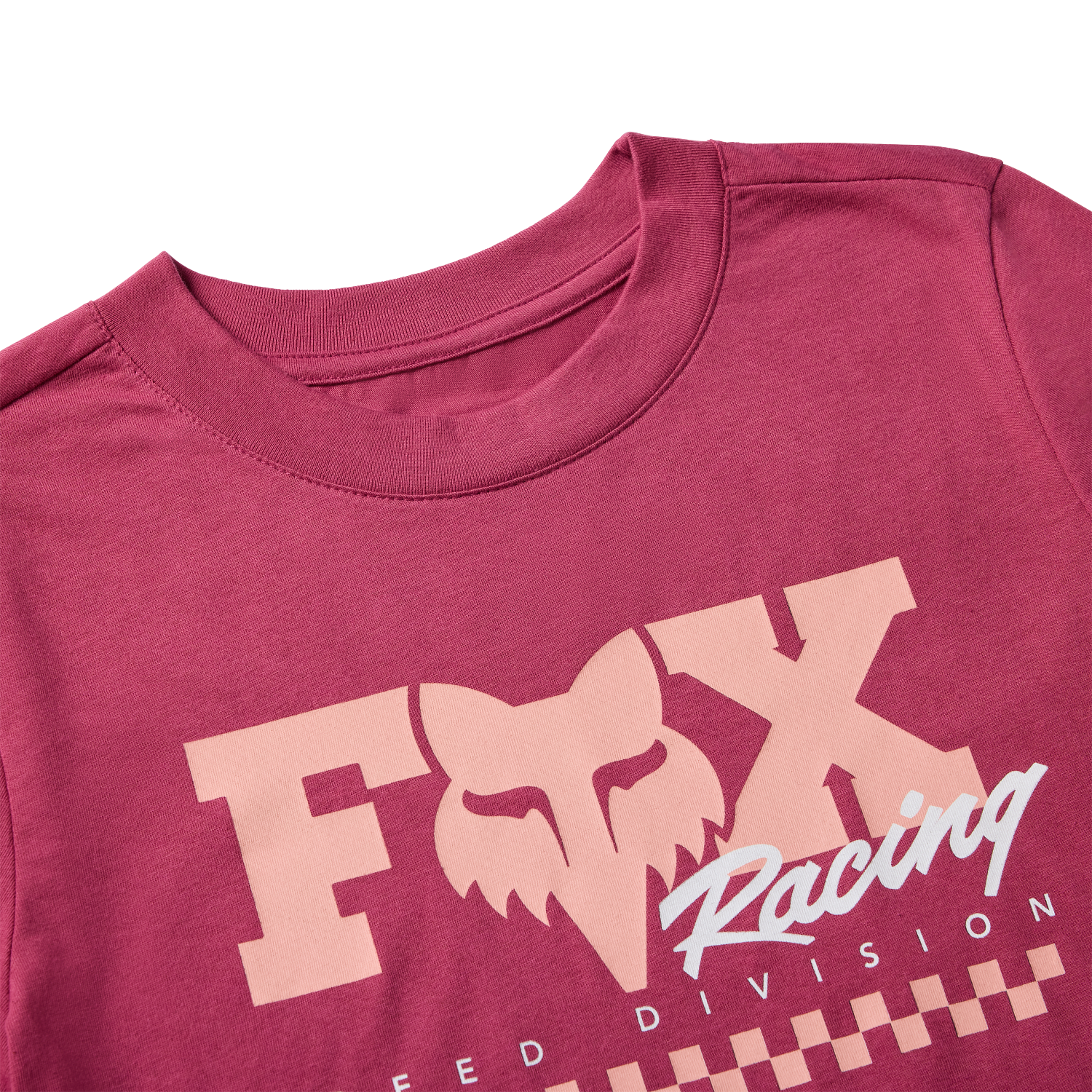 Womens Checker Baby Tee