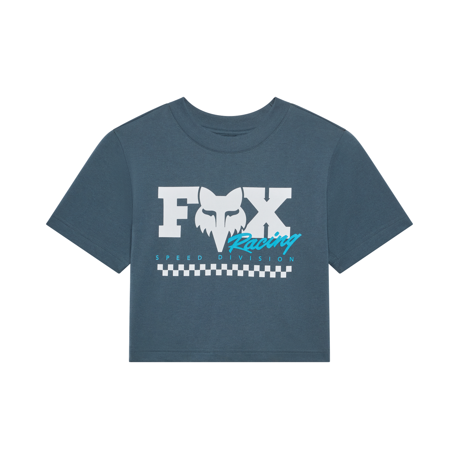 Womens Checker Baby Tee