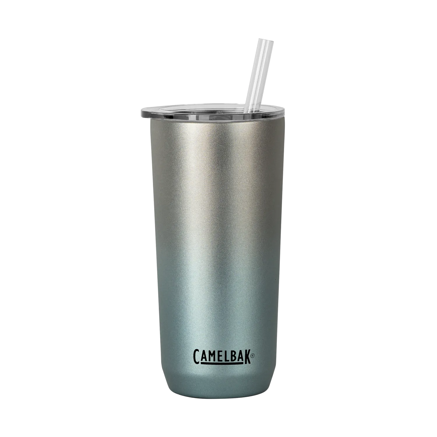 Straw Tumbler, SST Vacuum Insulated, 20oz, Silver Mint Ombre, FW, LE
