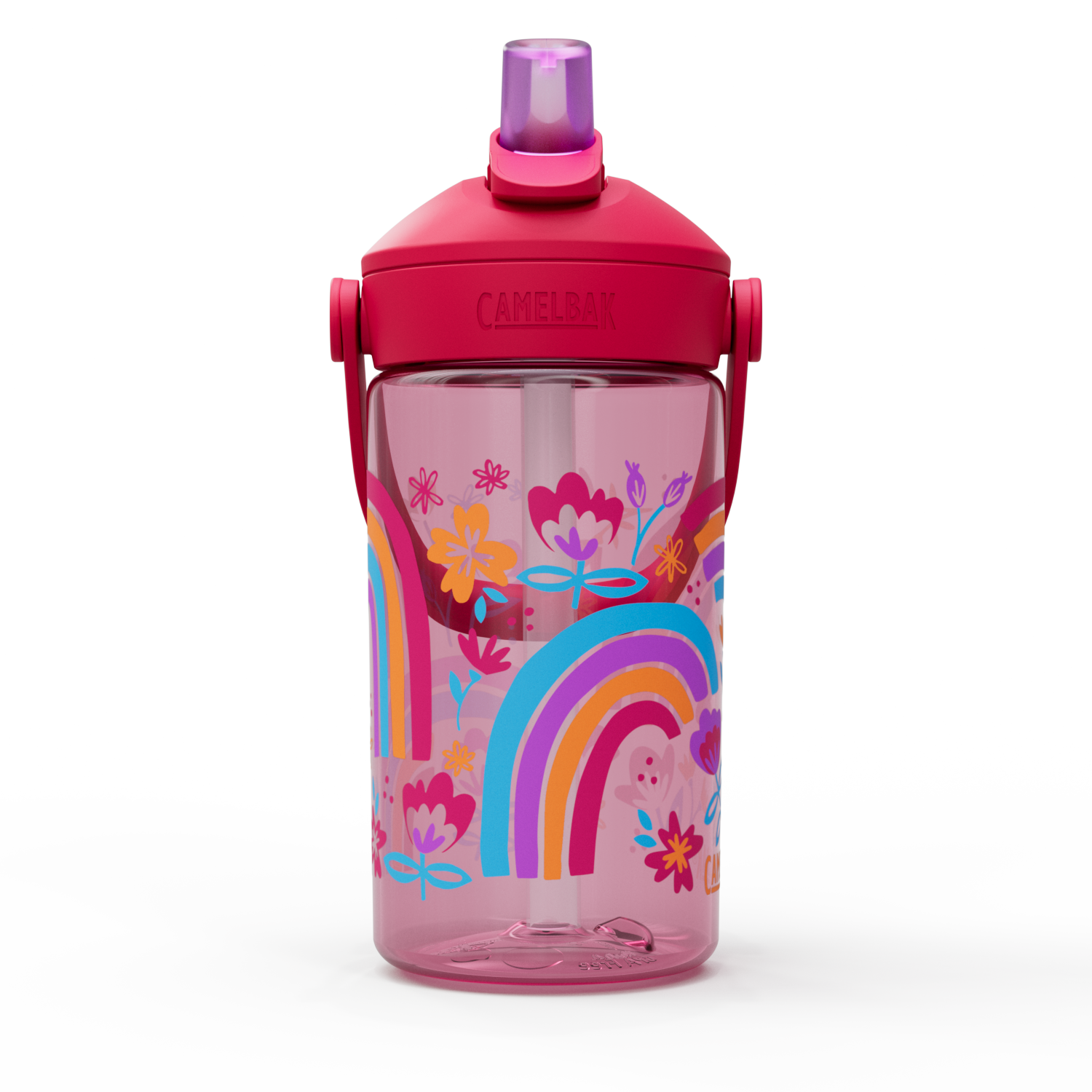 THRIVE FLIP STRAW KIDS 14OZ [RNBW FLRL] OS