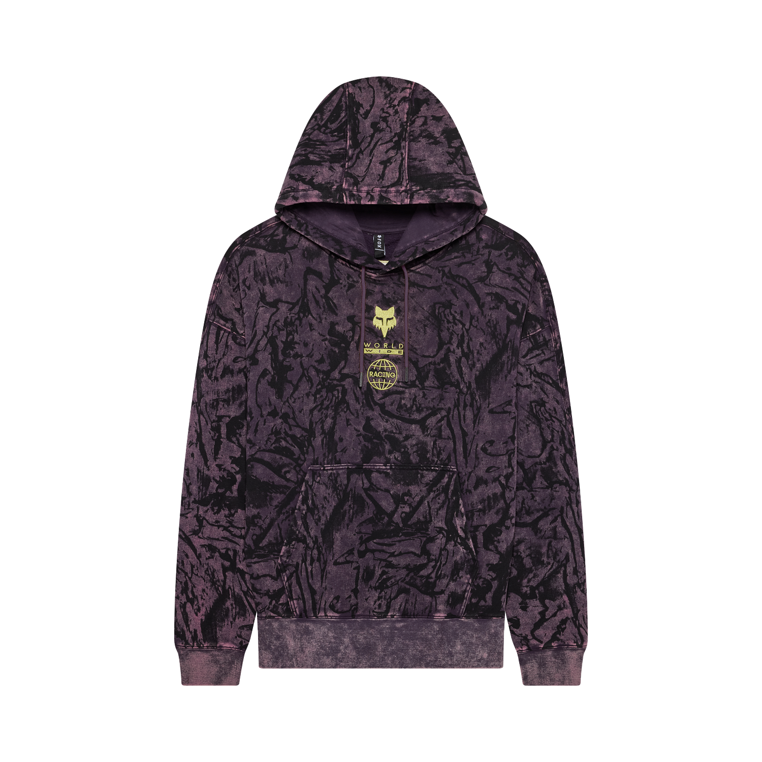 Image Print Fleece Pullover