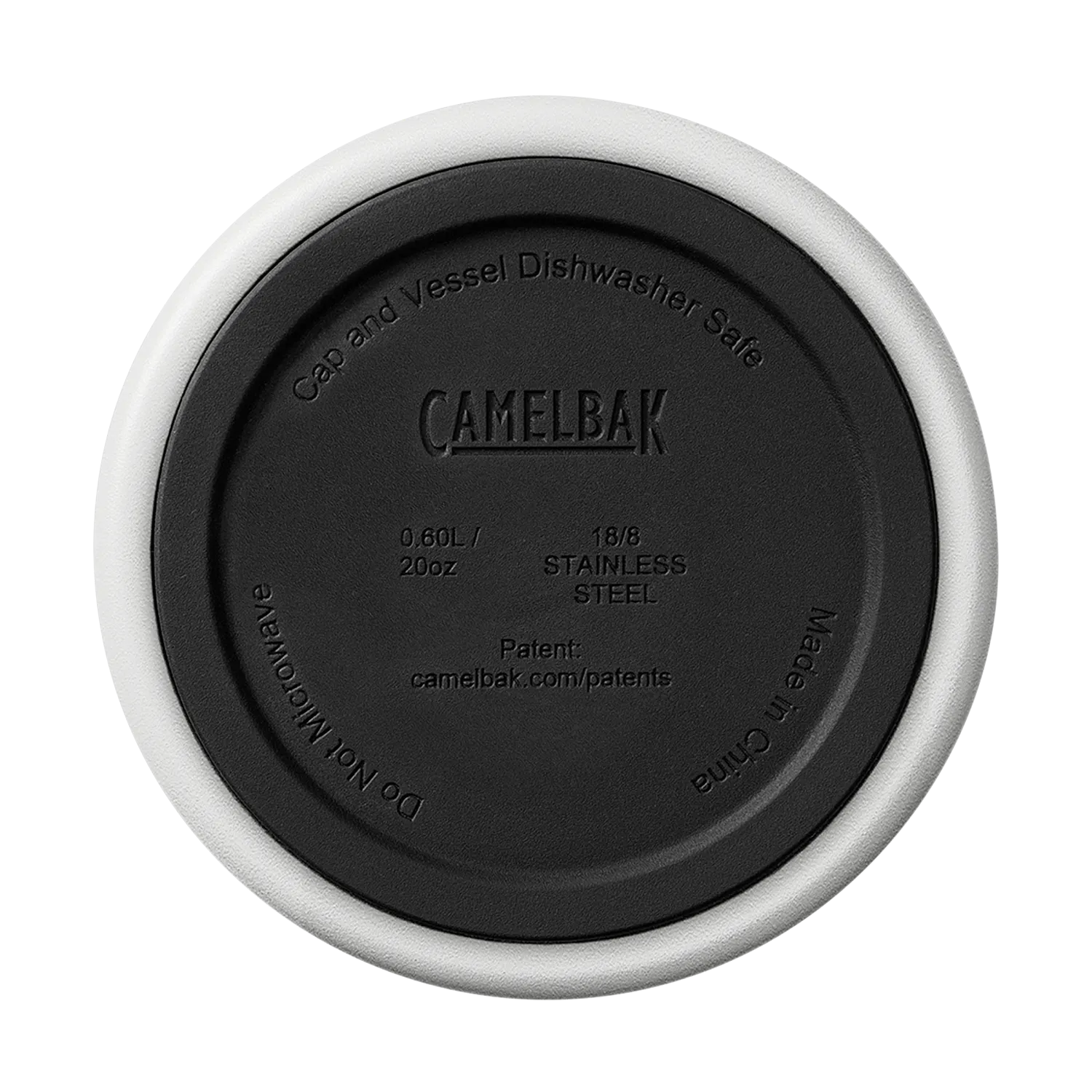 Leakproof Cocktail Shaker, VSS, 20oz, White