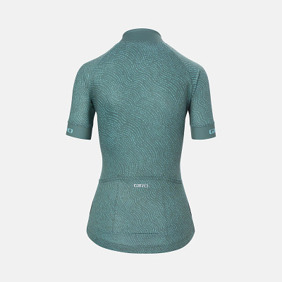 GA W CHRONO SPORT JRSY GRY GRN POUNCE M