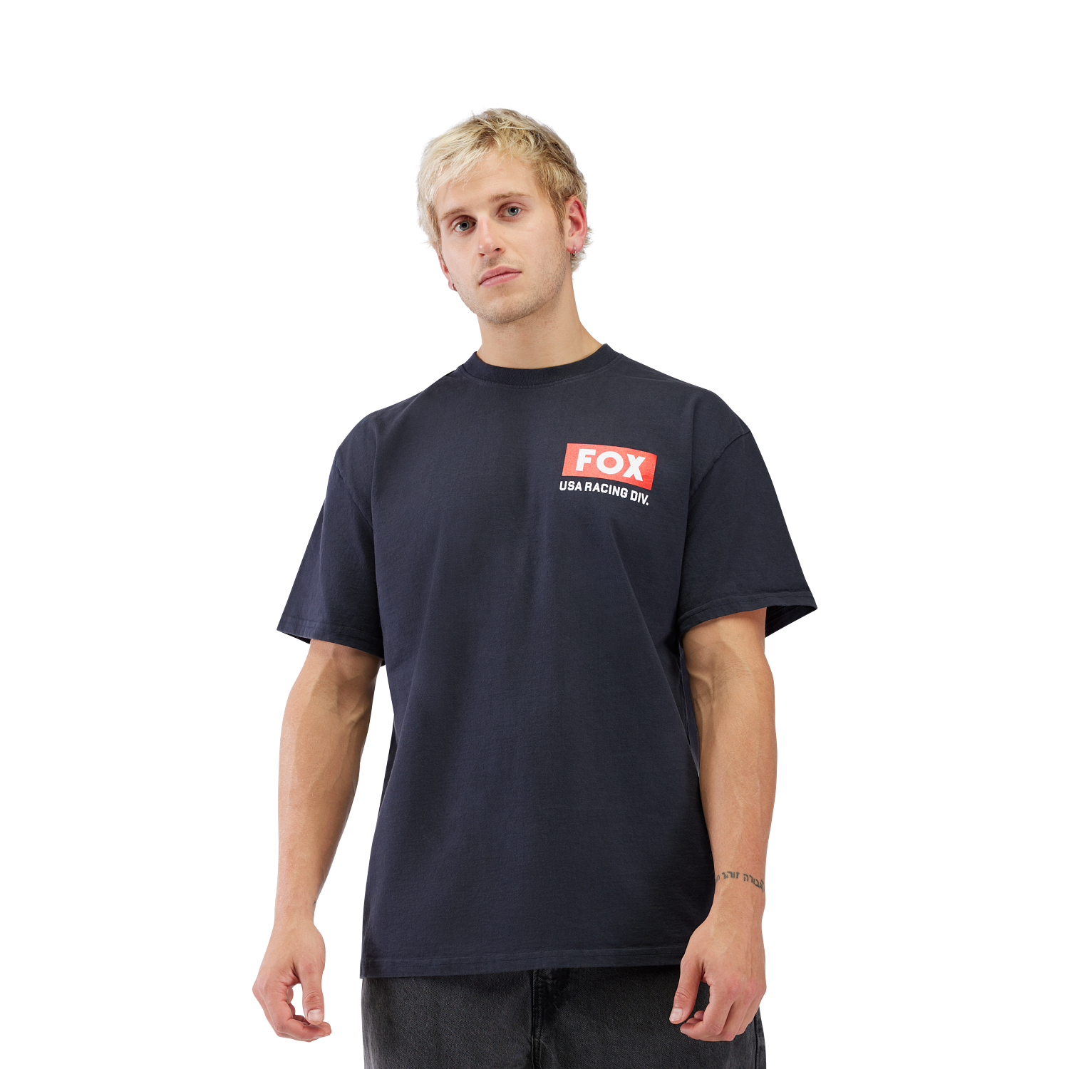 FOX DIAL SS TEE [BLK] S