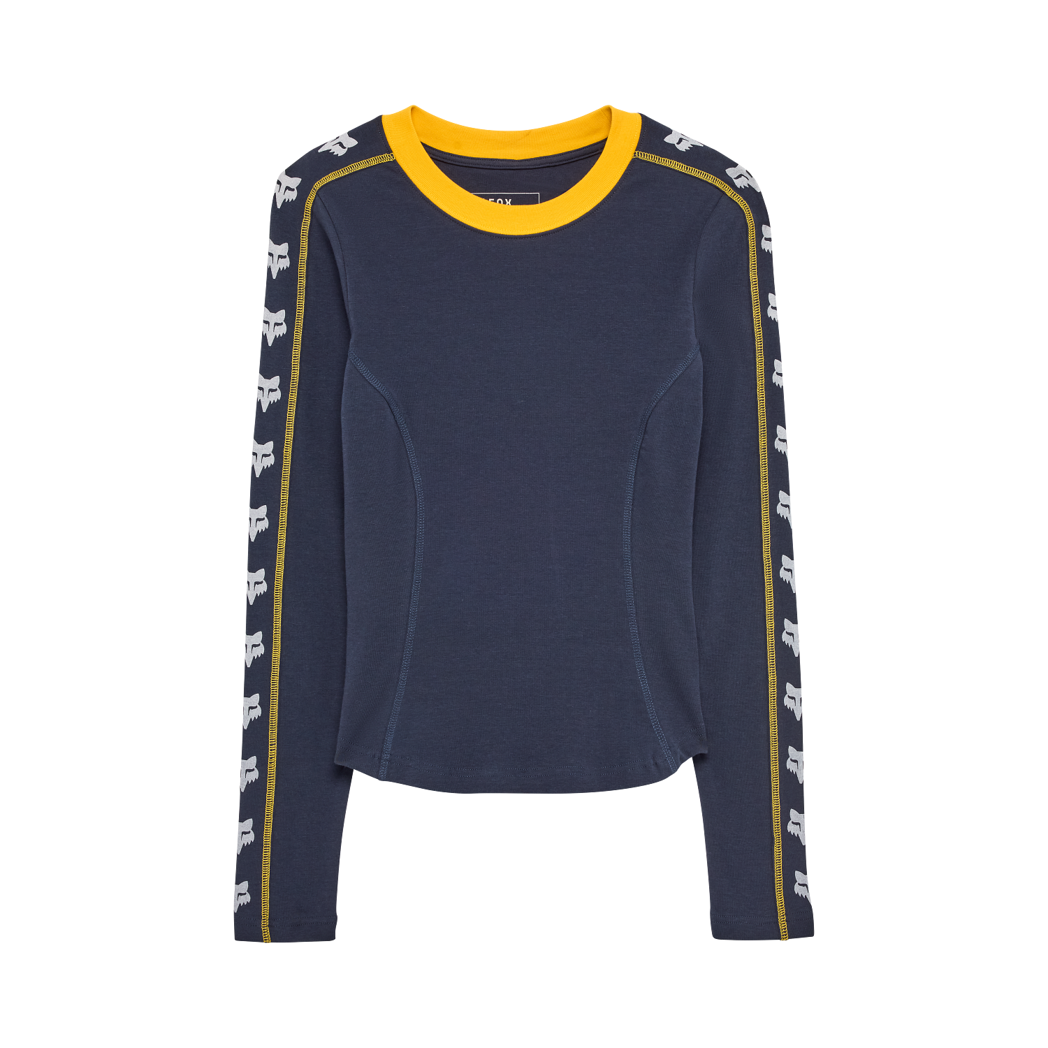 Circa 74 Tailliertes Langarm-T-Shirt f&uuml;r Frauen