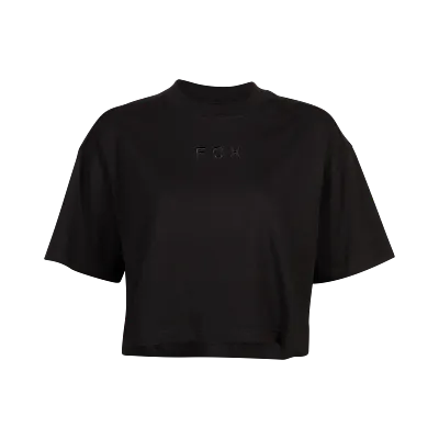 Womens Wordmark Premium Crop Tee