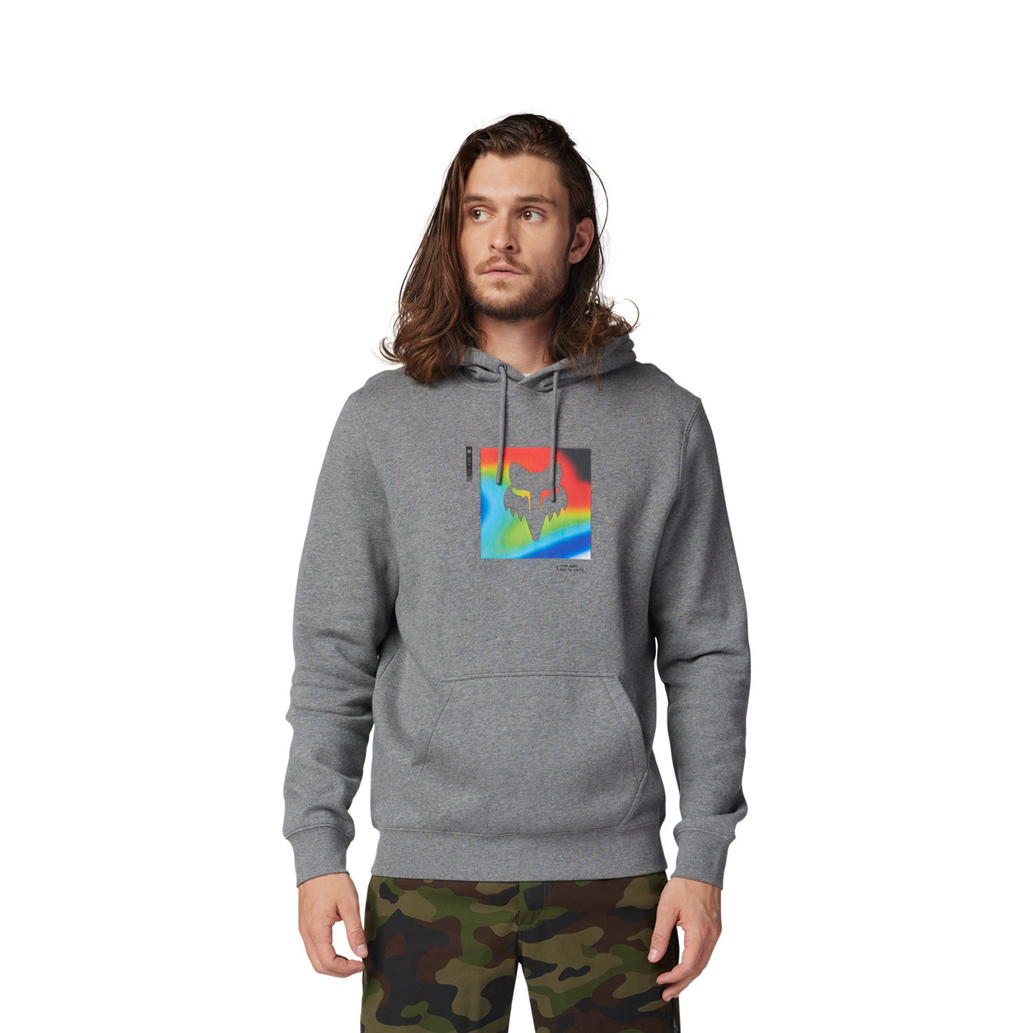 SCANS FLEECE PO [HTR GRAPH] XL