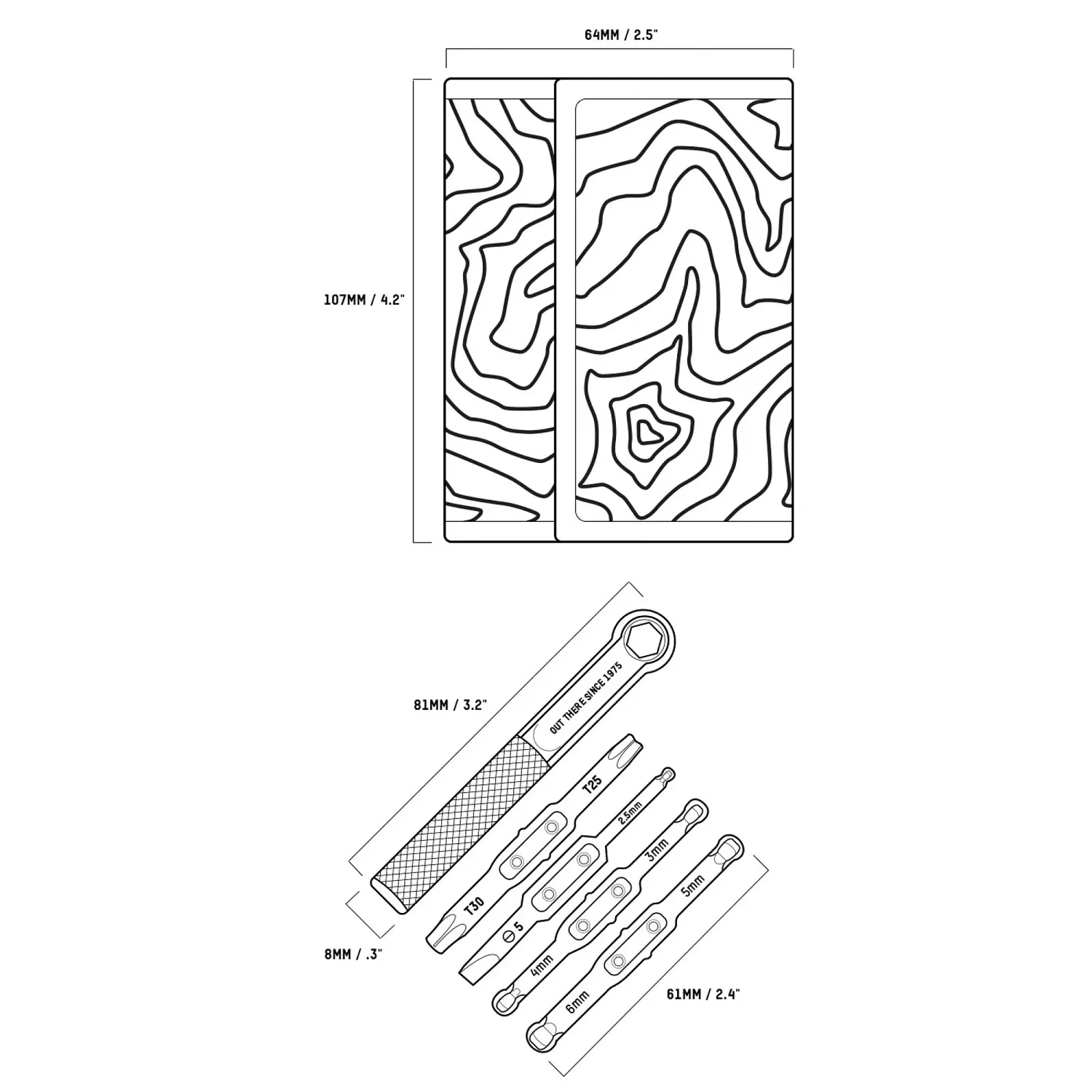BBN BIG SWITCH MULTI TOOL GRY