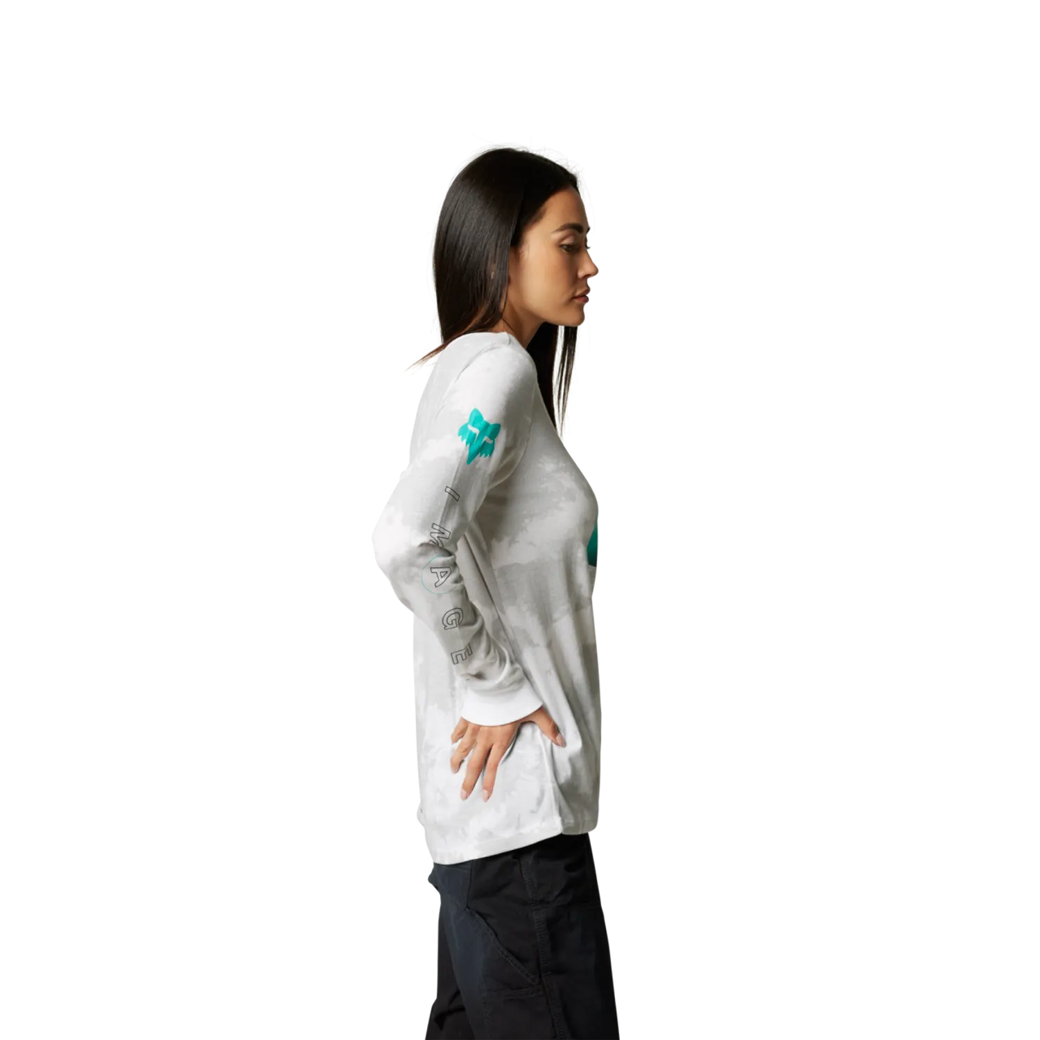 DETONATE LS TEE [WHT/GRY] M