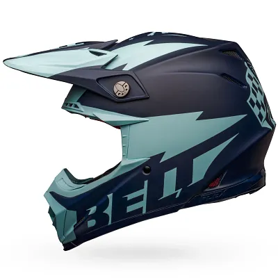 PS MOTO-9 FLEX BRKWY MT NVY/LT BL L