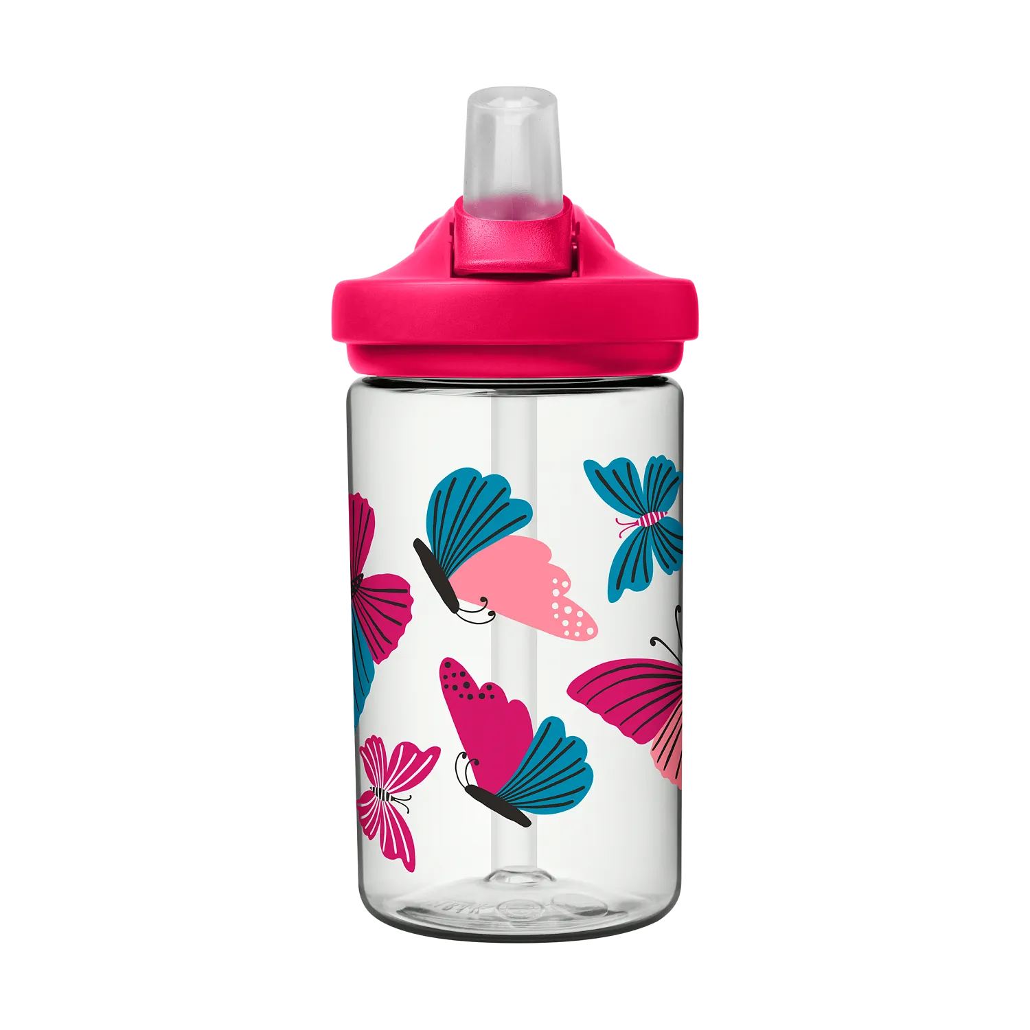 eddy+ Kids 14oz, Colorblock Butterflies