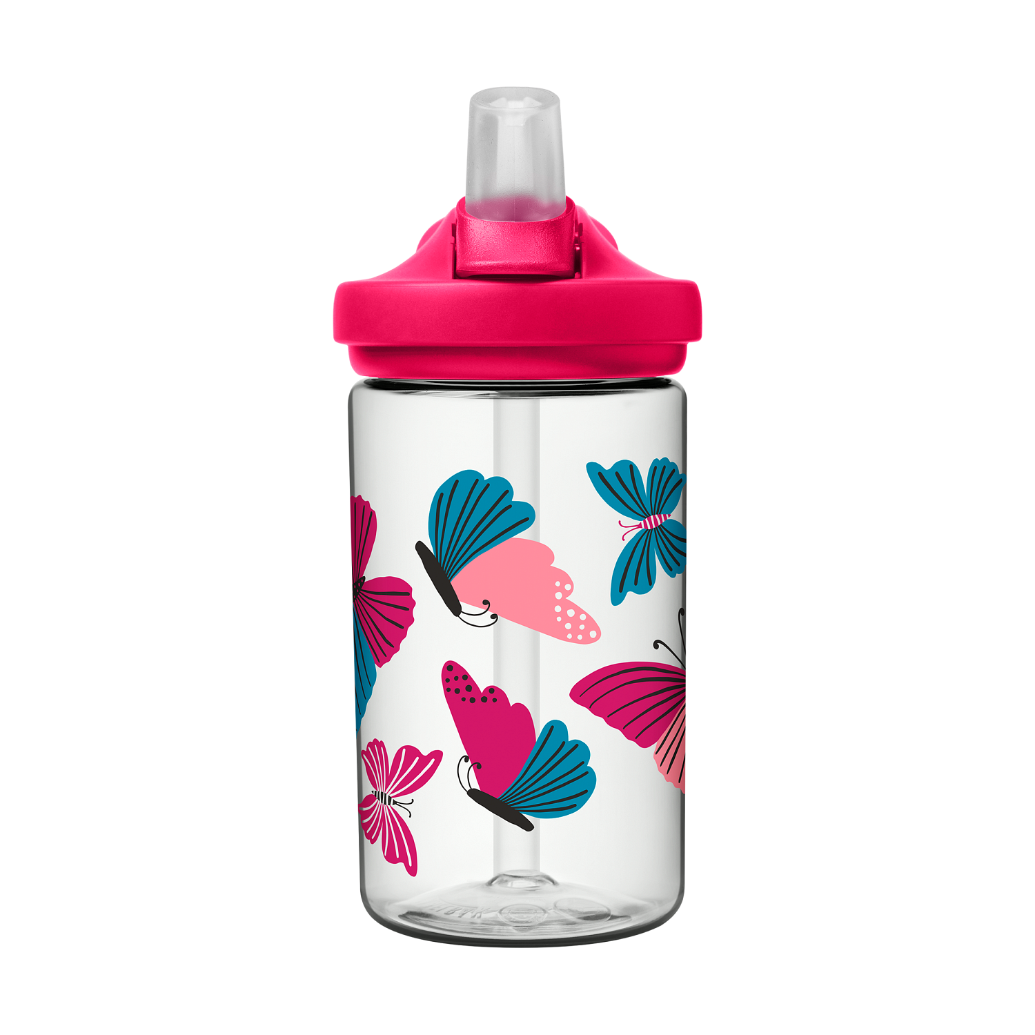 eddy+ Kids 14oz, Colorblock Butterflies