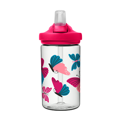 eddy+ Kids 14oz, Colorblock Butterflies