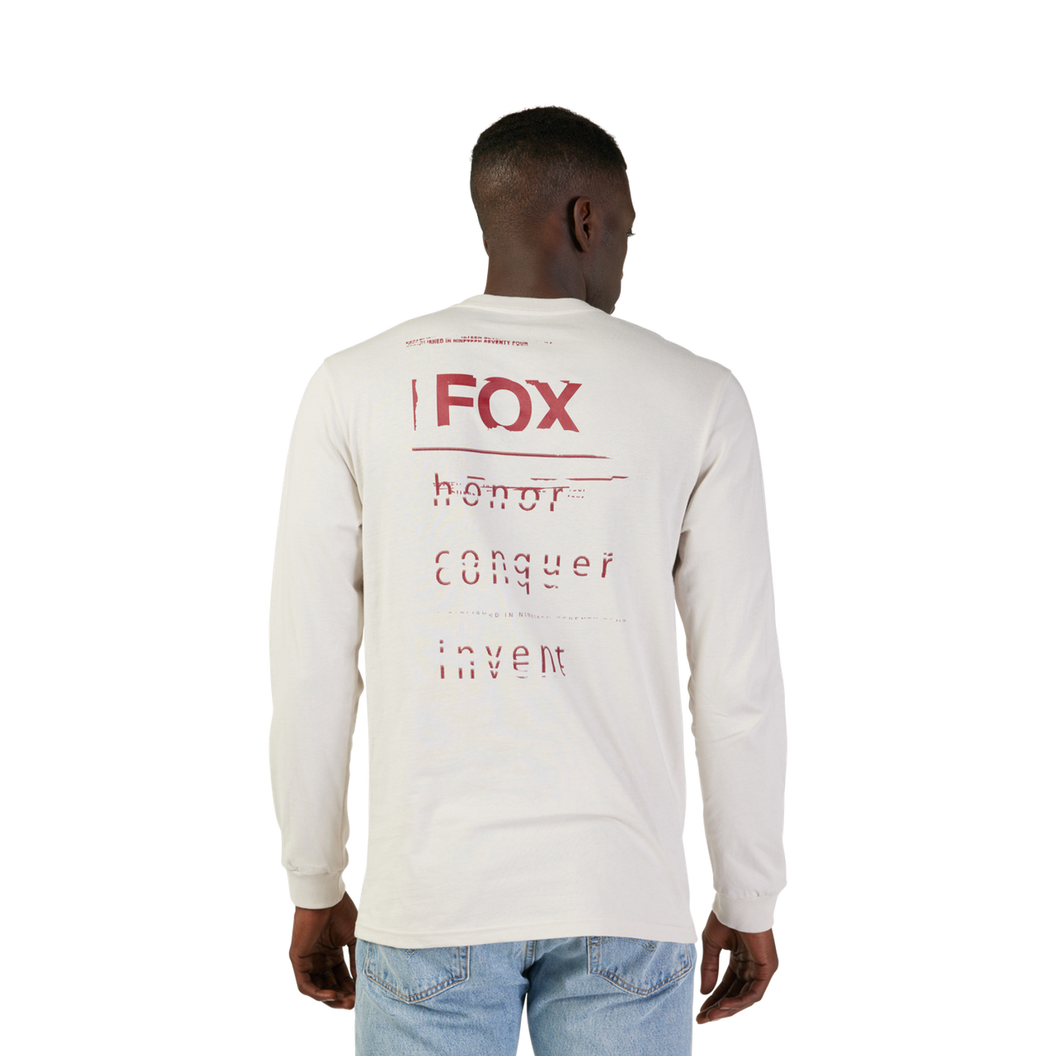 INVENT TOMORROW LS PREM TEE [VIN WHT] 2X