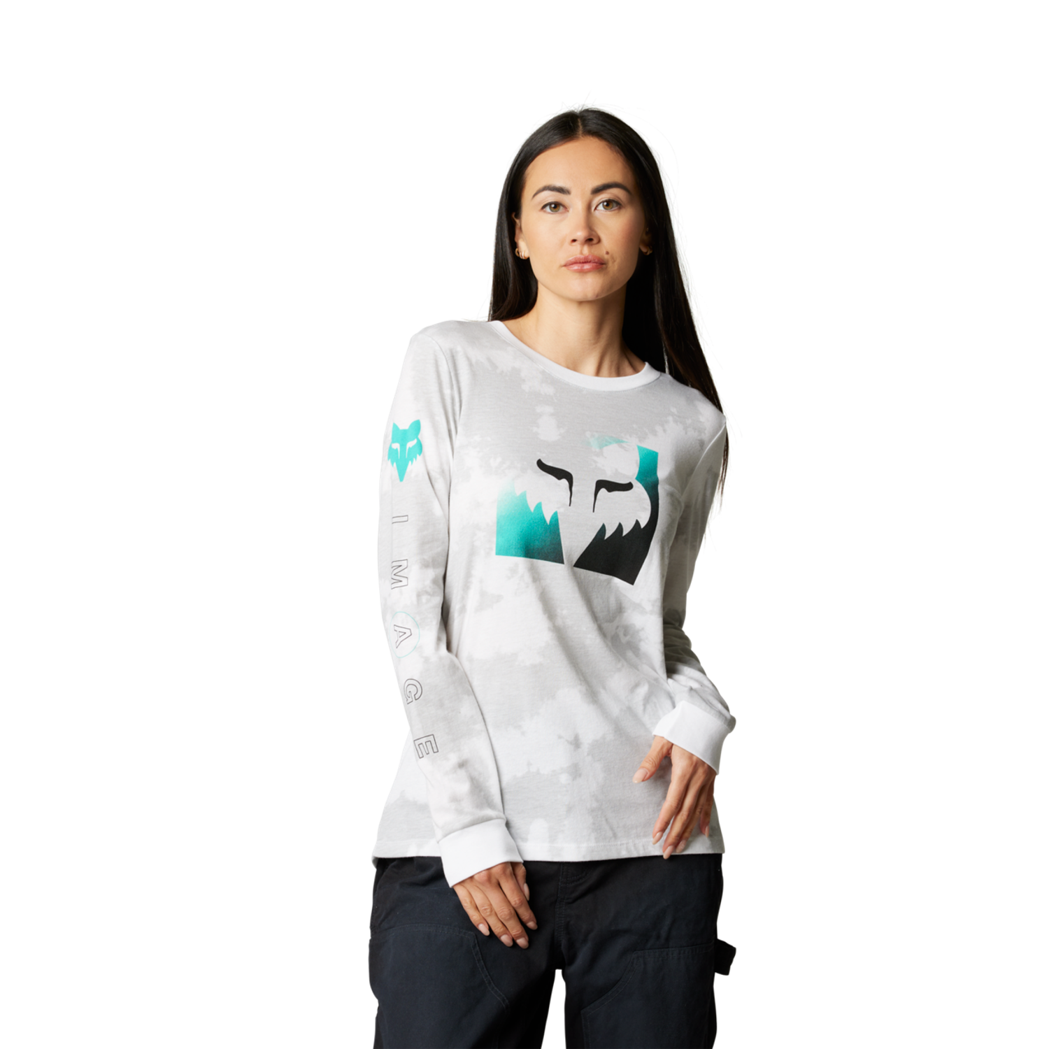DAMES-T-SHIRT MET LANGE MOUW WOMENS DETONATE LONG SLEEVE