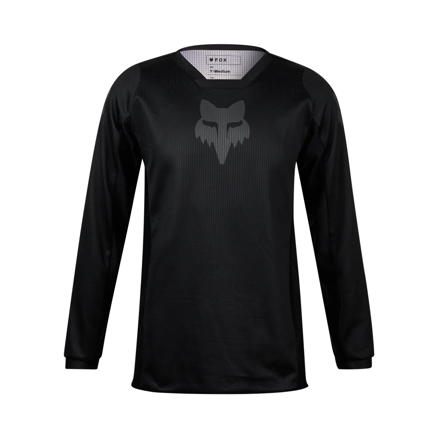 YTH BLACKOUT JERSEY [BLK/BLK] YS