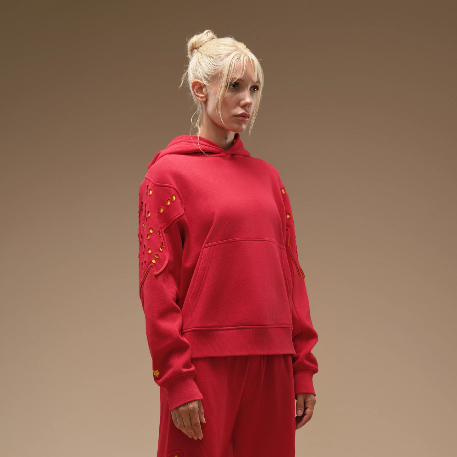 Fox KK Perforated Fleece Hoodie